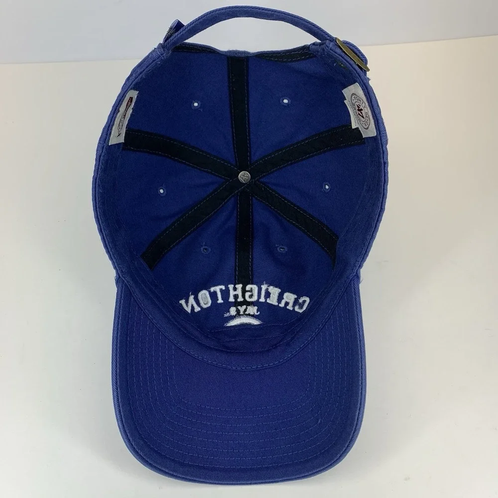 Creighton Jays Hat Blue '47 OSFA Adjustable Strapback Baseball Cap Bluejays